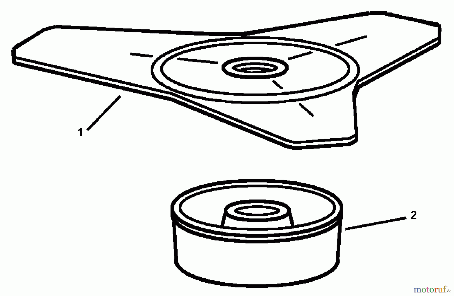  Echo Trimmer Zubehör 99944200045 - Echo Tri-Cut Blade with Glide Cup - 25mm Arbor Tri-Cut Blade With Glide Cup - 25mm Arbor