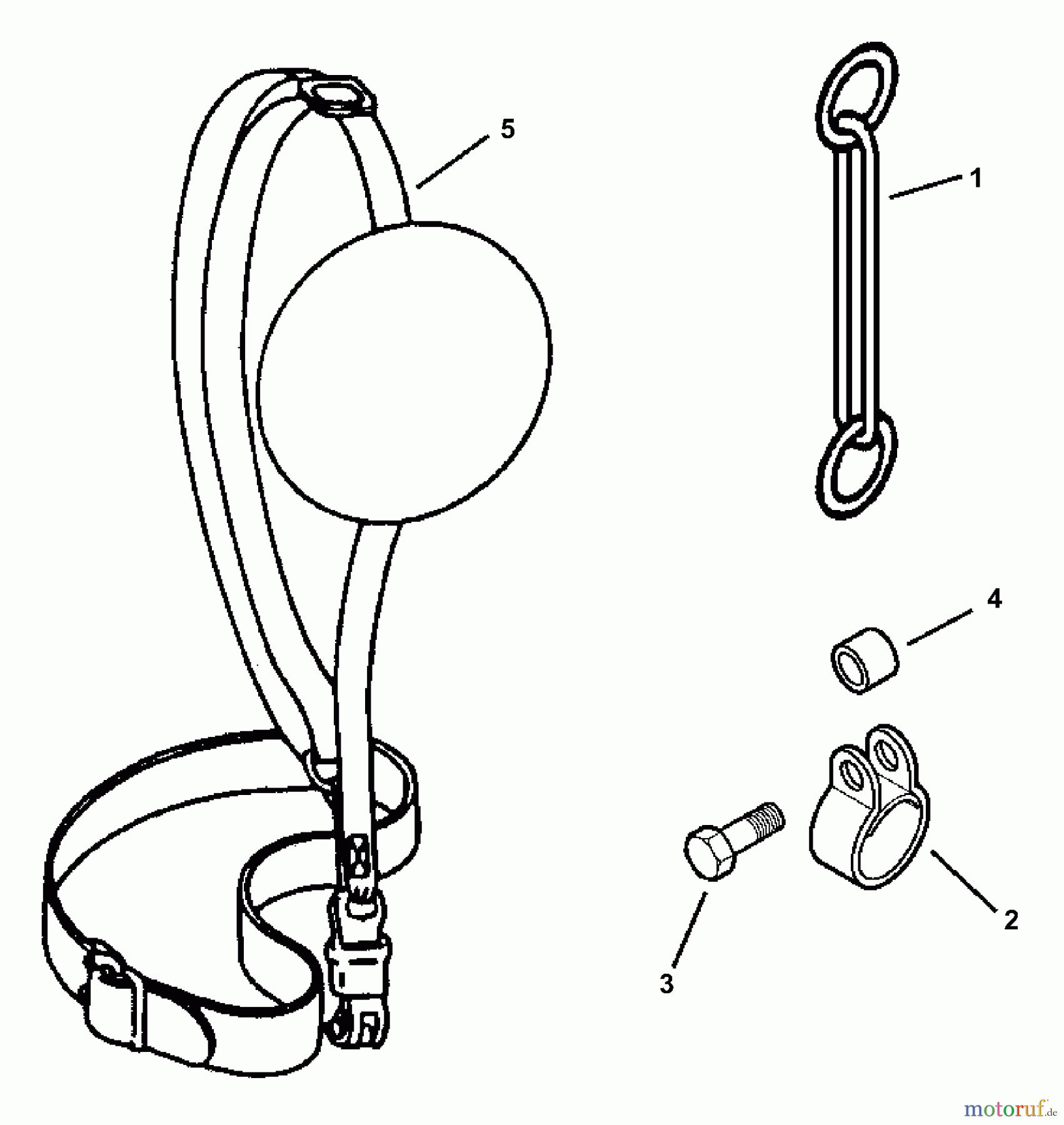  Echo Trimmer Zubehör 99944200200 - Echo SRM Shoulder Harness Kit Shoulder Harness Kit