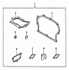 Echo EG-4300E - Portable Generator Ersatzteile Gasket Kit