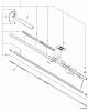 Echo HCA-260 - Hedge Trimmer, S/N: 07001001 - 07999999 Pièces détachées Main Pipe Assembly, Driveshaft  S/N: 07001351 - 07999999