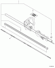 Echo SHC-225 - Shaft Hedge Trimmer, S/N: S85513001001 - S85513999999 Listas de piezas de repuesto y dibujos Main Pipe Assembly, Driveshaft
