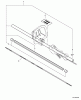 Echo SHC-225S - Shaft Hedge Trimmer, S/N: S86012001001 - S86012999999 Listas de piezas de repuesto y dibujos Main Pipe Assembly