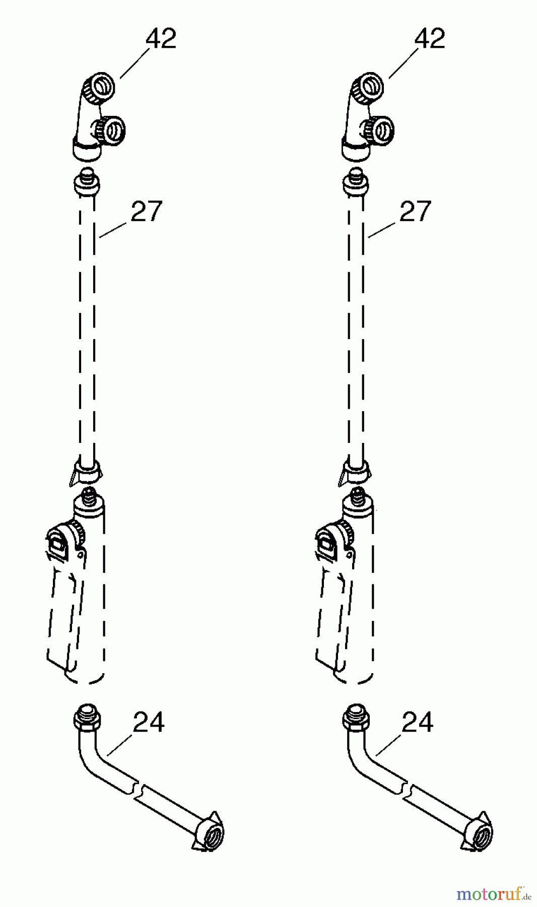  Echo Heckenscheren SHP-800 - Echo Shaft Hedge Trimmer, Nozzle - 1