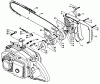 Echo CS-1001VL - Chainsaw Ersatzteile Clutch, Cutting Attachment