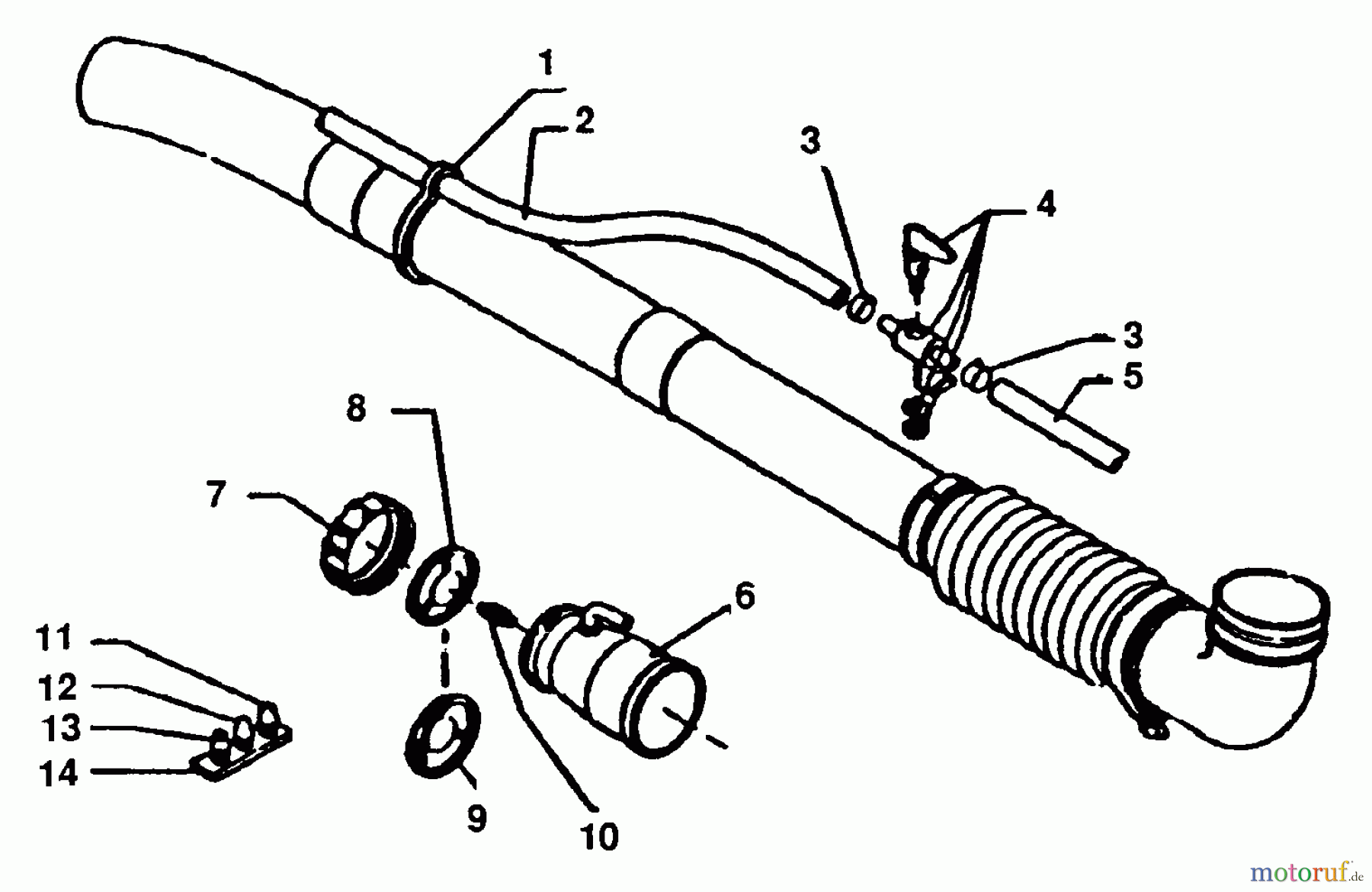 Echo Zubehör 99988800130 - Echo Liquid Pump Liquid Pump Nozzles