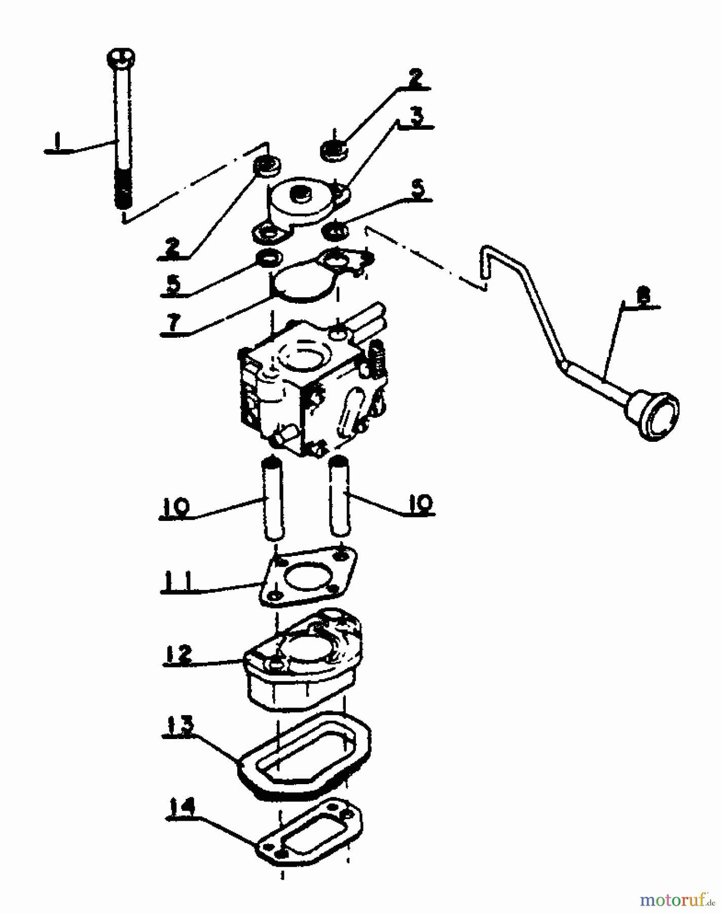 Echo Sägen, Kettensägen CS-302 - Echo Chainsaw Intake, Exhaust