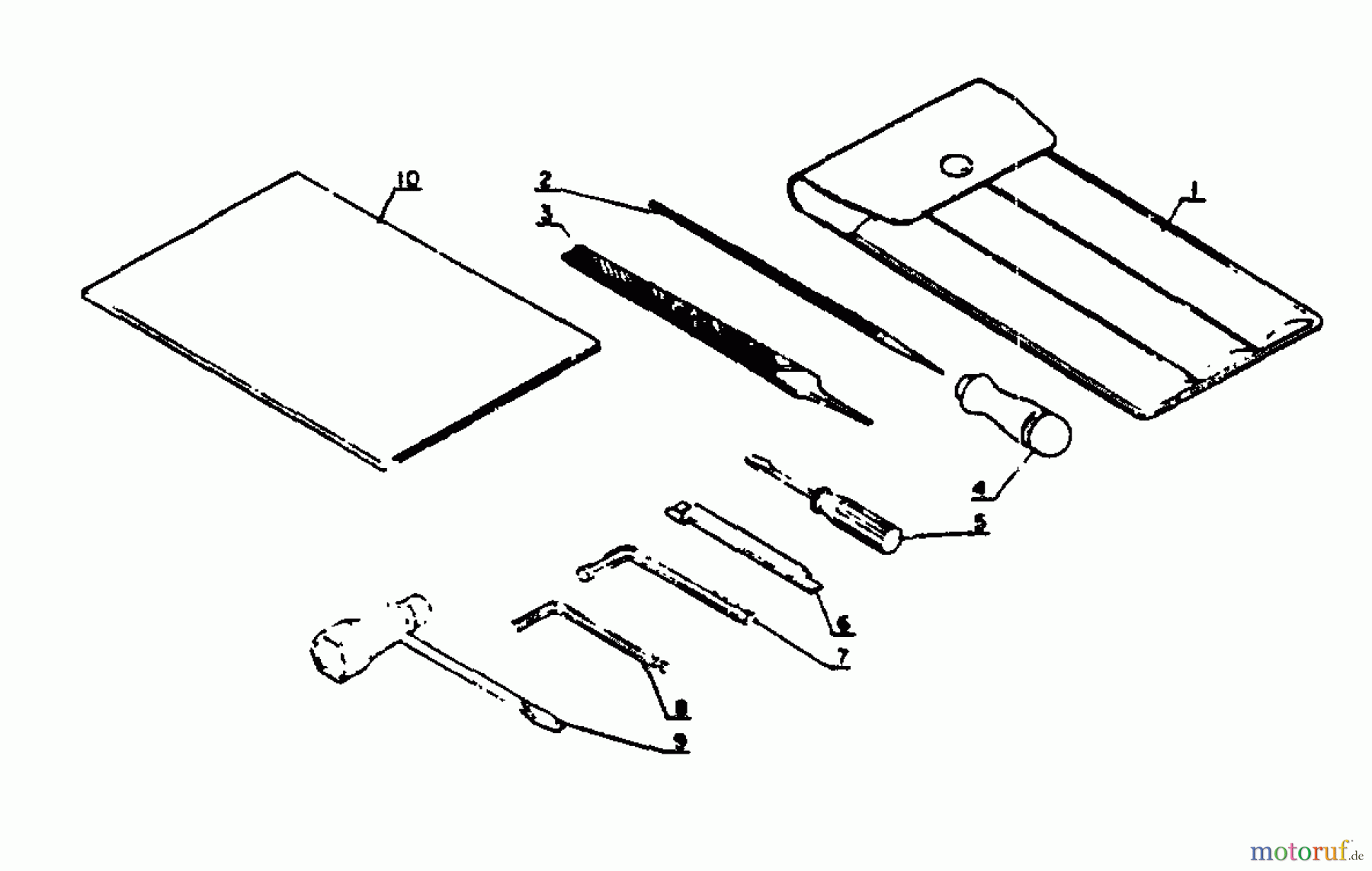  Echo Sägen, Kettensägen CS-302S - Echo Chainsaw, S/N: 00000 - 17500 Tools