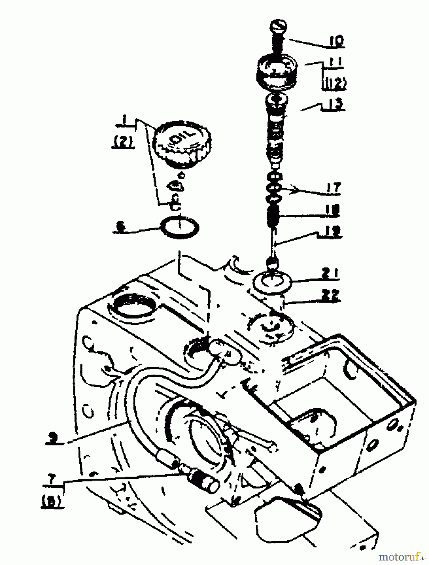  Echo Sägen, Kettensägen CS-302S - Echo Chainsaw, S/N: 64671 - 99999 Oiler Sys