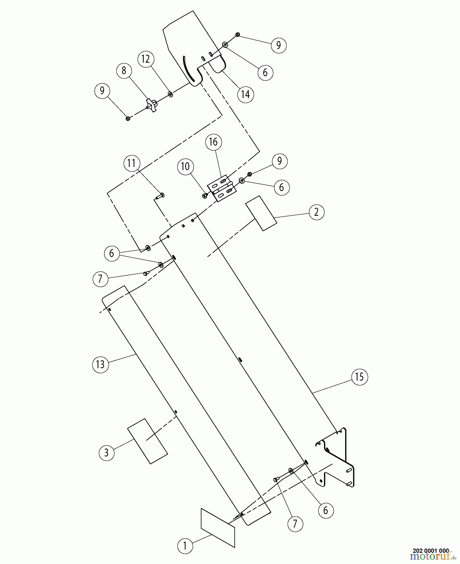  Echo Zubehör / Bläser / Sauger / Häcksler 74634-00 - Echo 4.5