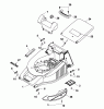 Wolf-Garten Esprit 46 TMA 4608000 Serie A (2003) Ersatzteile Mähwerksgehäuse