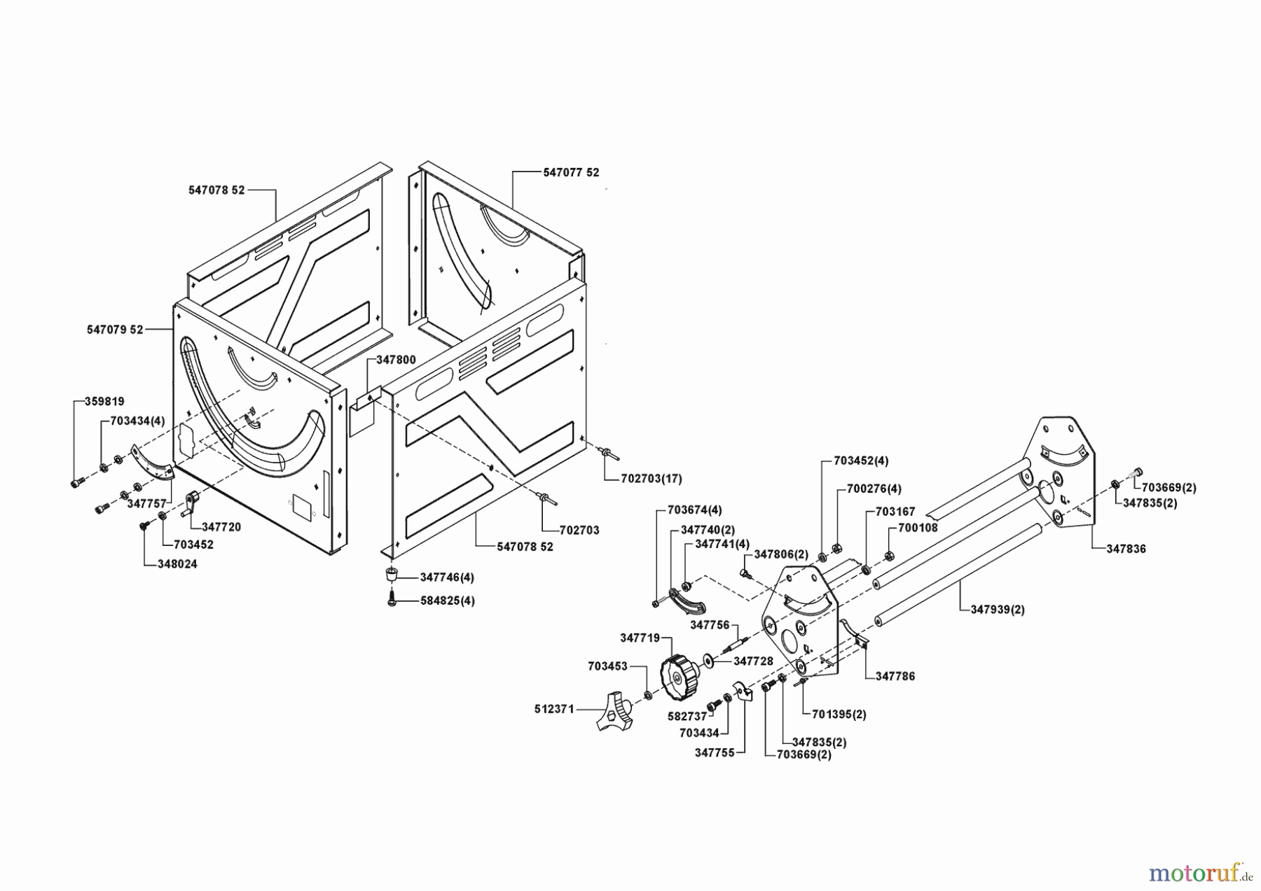  AL-KO Heimwerkertechnik Unterflurzugsäge UFS 240 E mit Box Seite 1