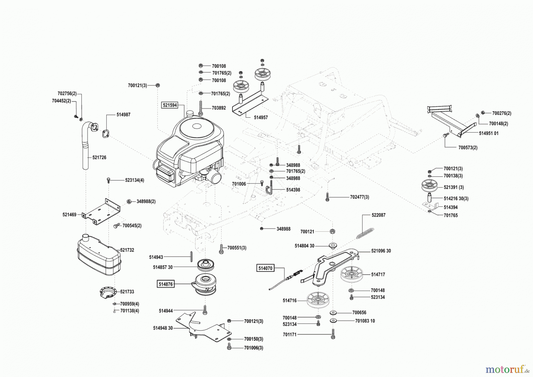  Concord Gartentechnik Rasentraktor T15-102 04/2002 - 06/2002 Seite 4