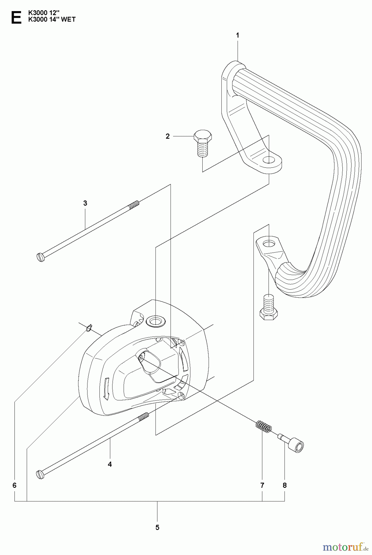  Trennschneider, Cut-Off K3000, 2009-05 GEAR HOUSING