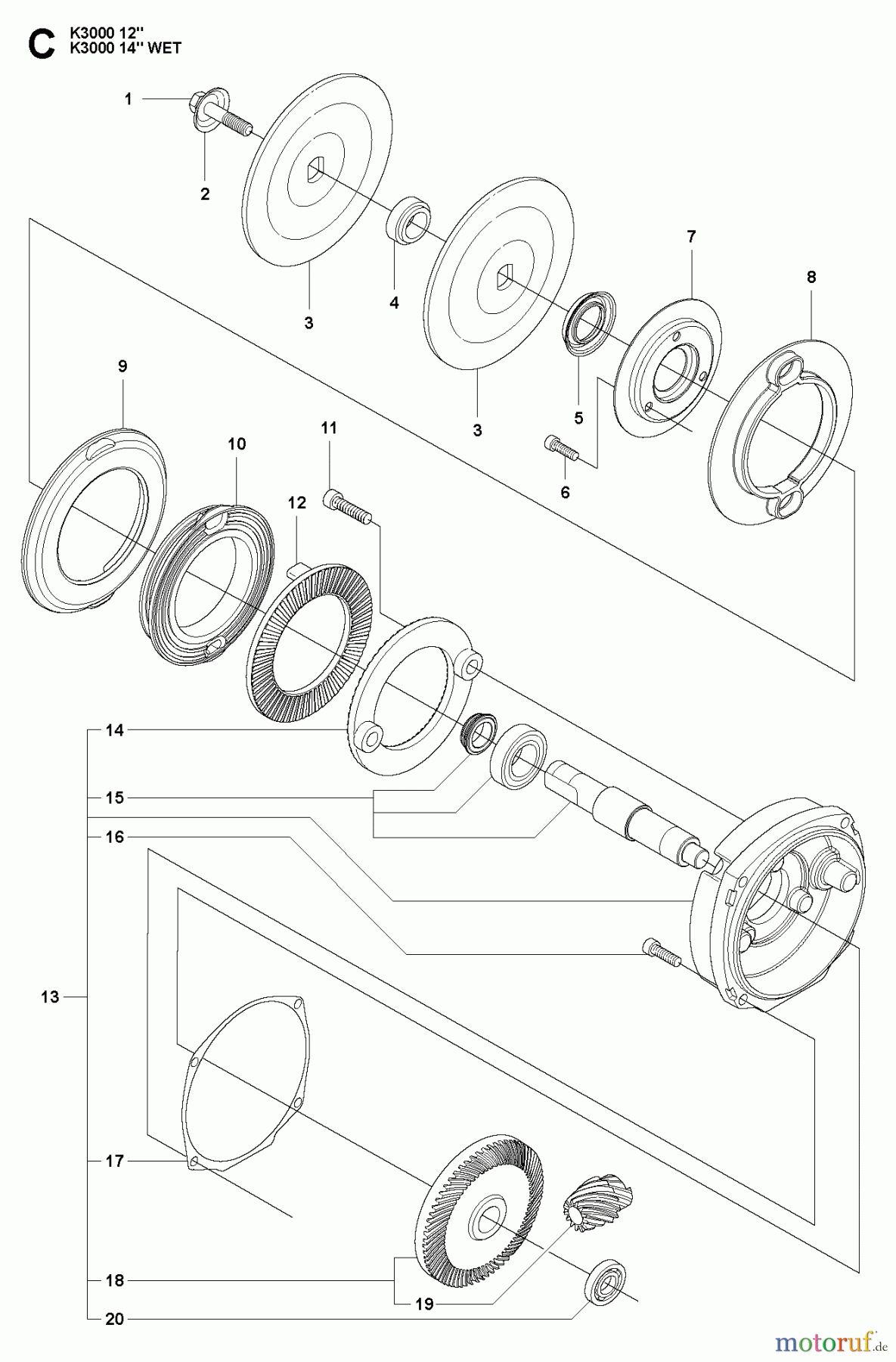  Trennschneider, Cut-Off K3000, 2009-05 GEARS