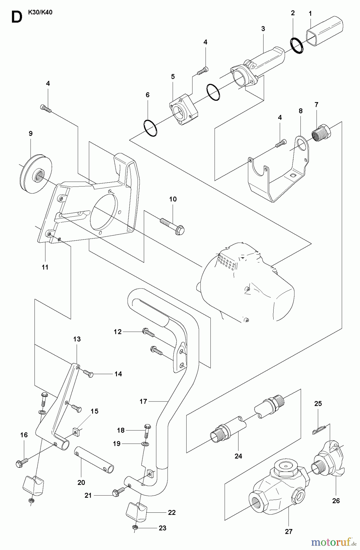  Trennschneider, Cut-Off K30, 2007-01 HANDLE