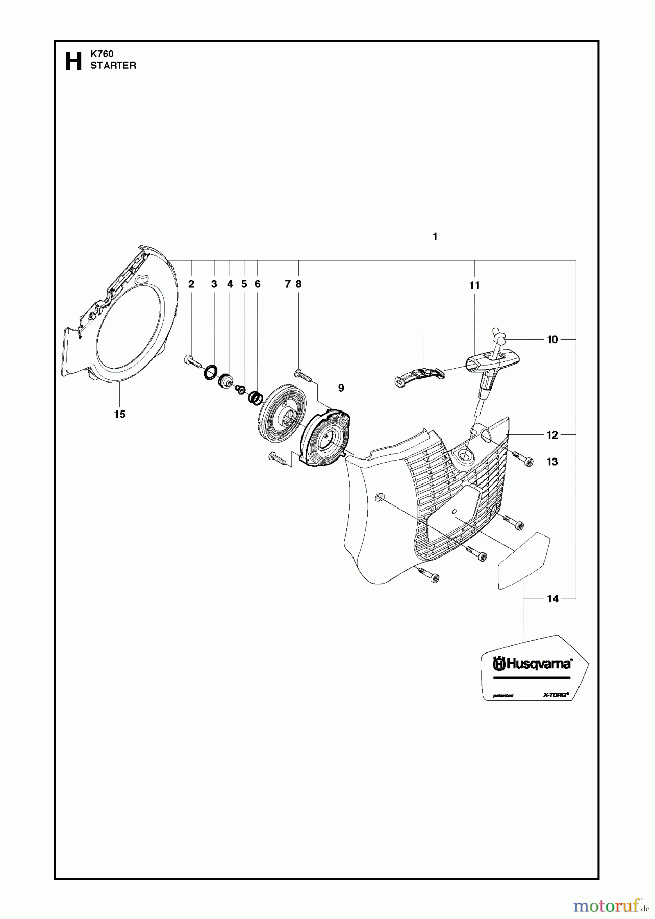 Trennschneider, Cut-Off K760, 2013-02 STARTER