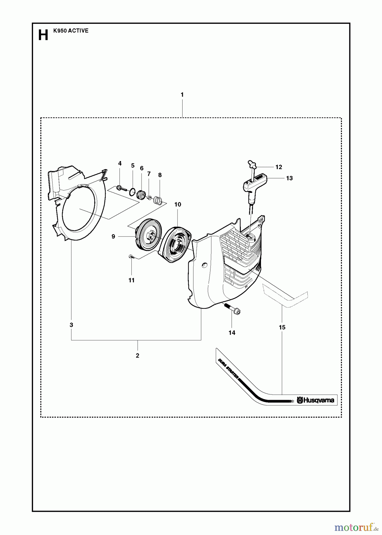  Trennschneider, Cut-Off K950, 2007-01 STARTER