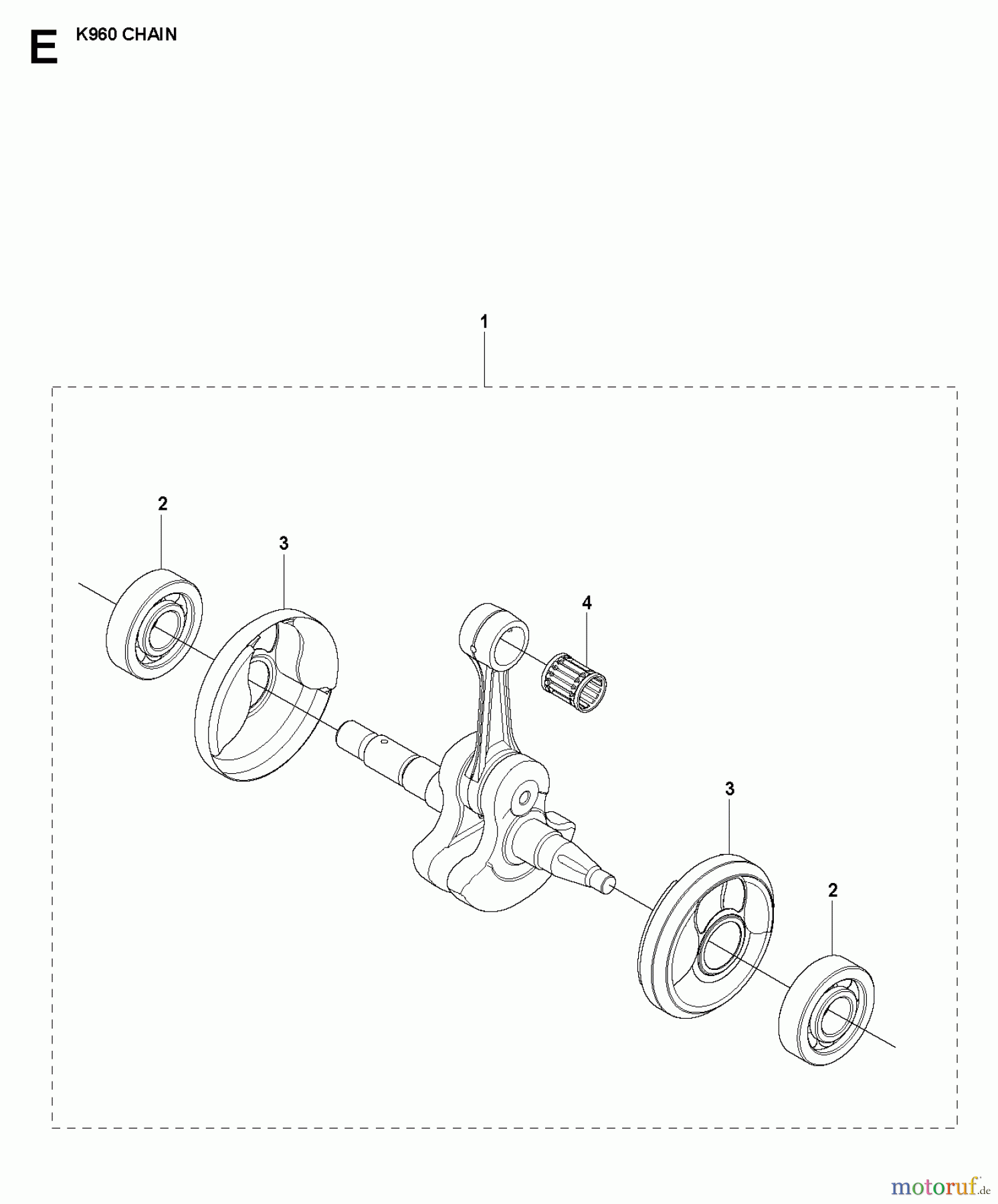  Trennschneider, Cut-Off K960 Chain, 2008-03 CRANKSHAFT