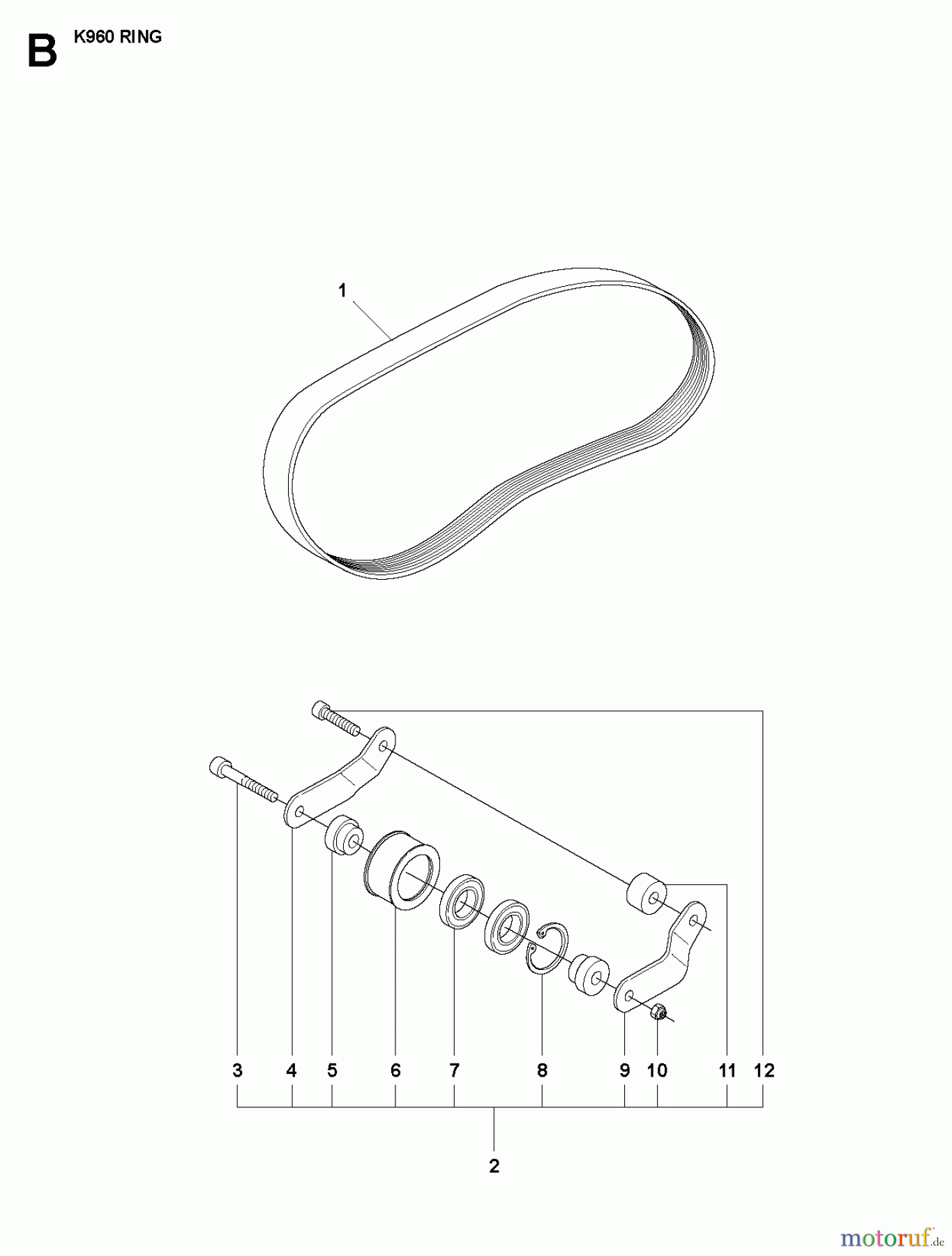  Trennschneider, Cut-Off K960 Ring, 2008-03 BELT