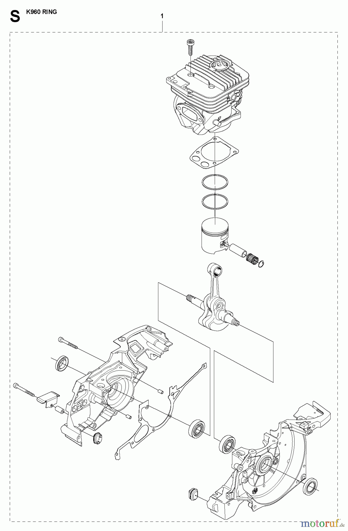  Trennschneider, Cut-Off K960 Ring, 2008-03 ENGINE