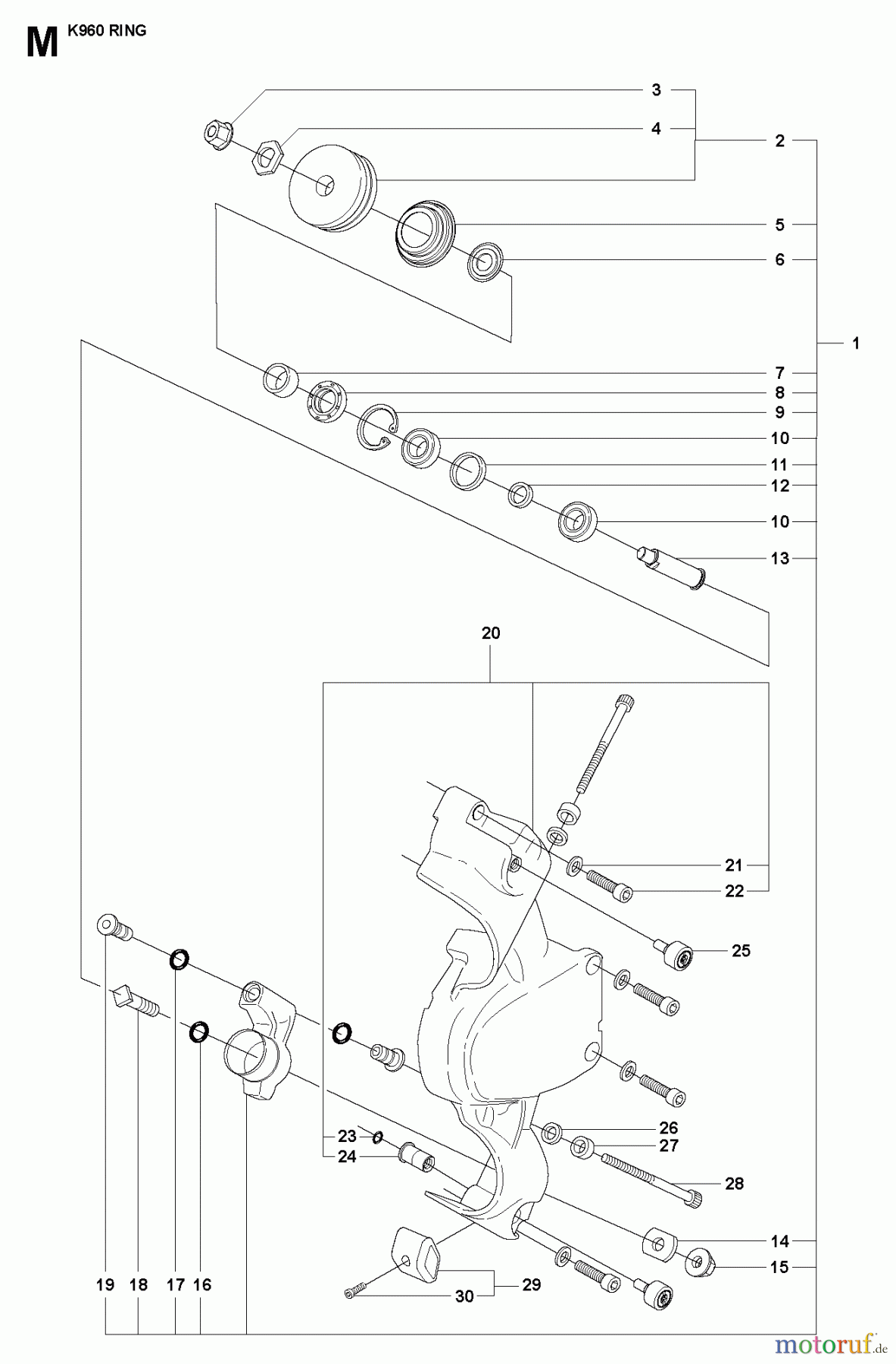  Trennschneider, Cut-Off K960 Ring, 2008-03 LEVER