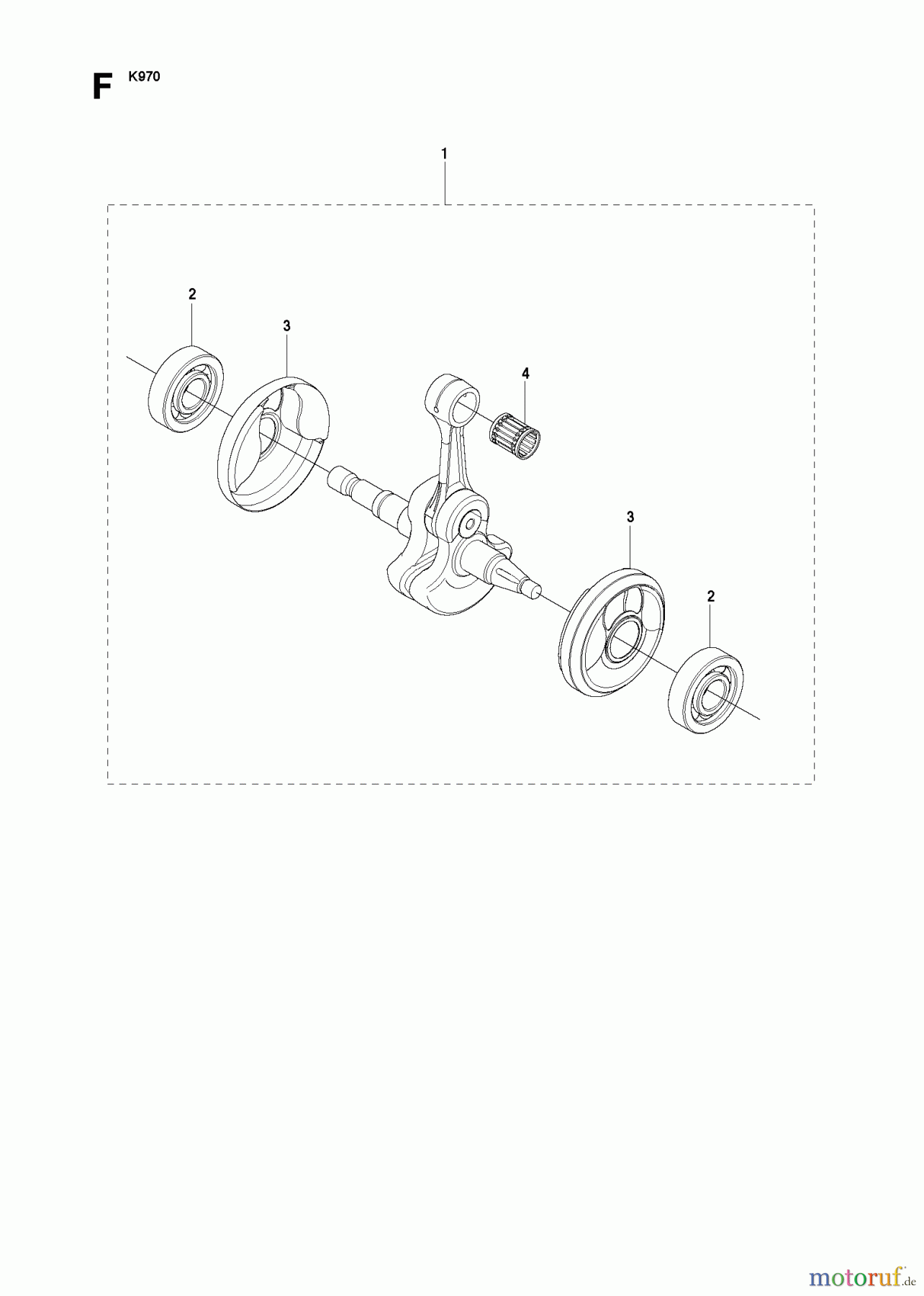  Trennschneider, Cut-Off K970, K970 RESCUE, 575697201, 2010-05 CRANKSHAFT