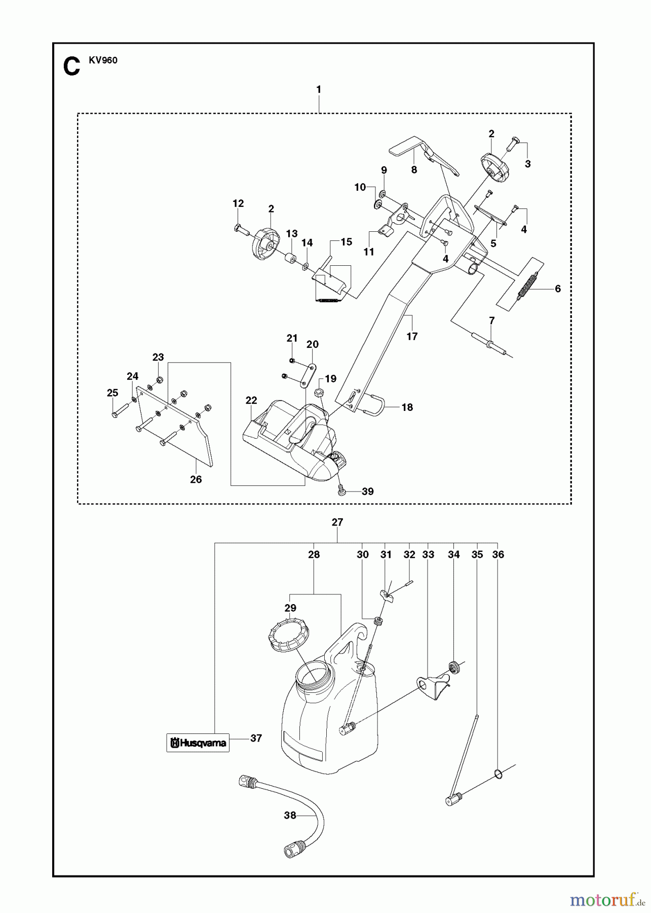  Trennschneider, Cut-Off KV 960, 2008-02 HOLDER