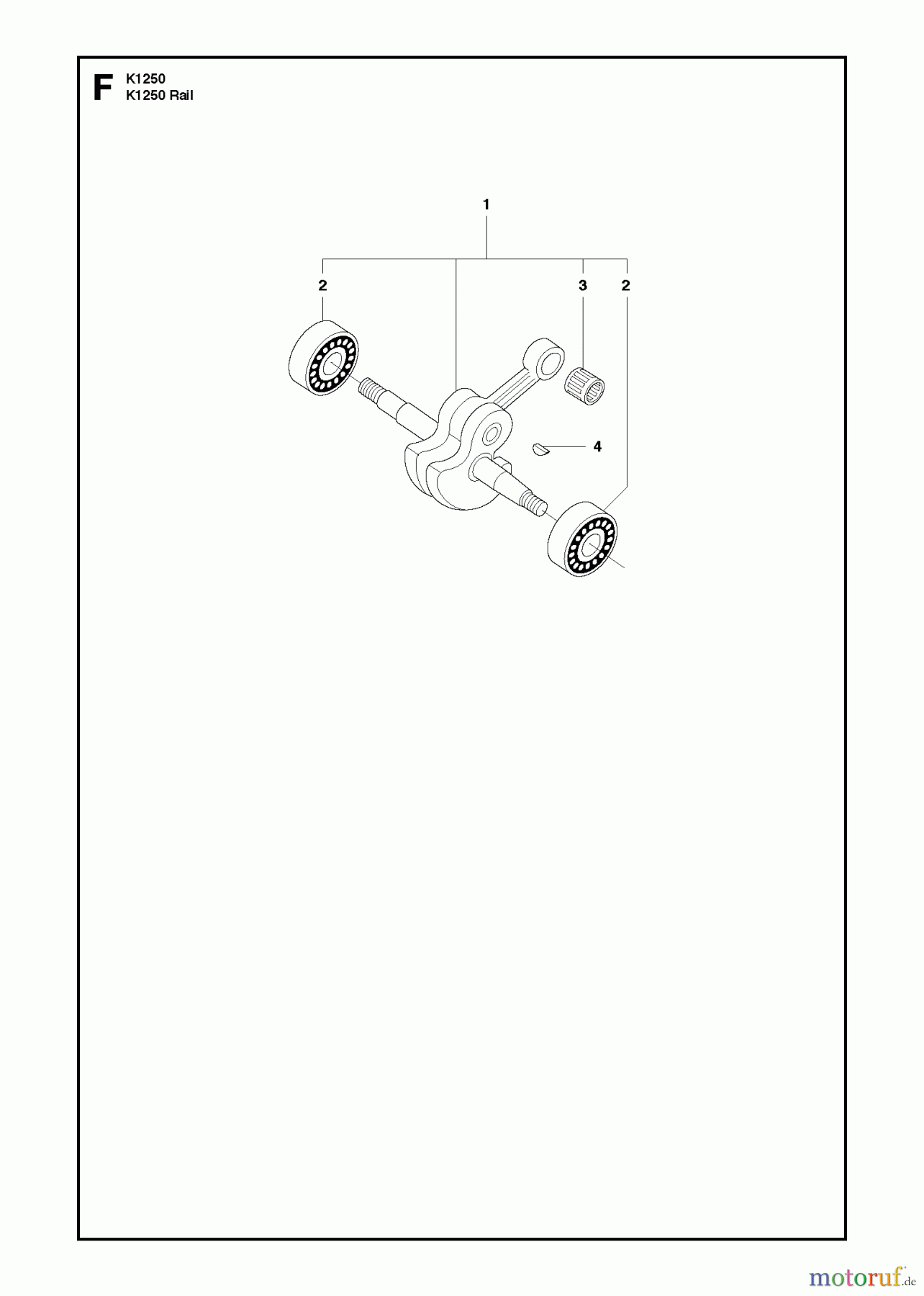  Trennschneider, Cut-Off K1250 Active, 2010-02 CRANKSHAFT
