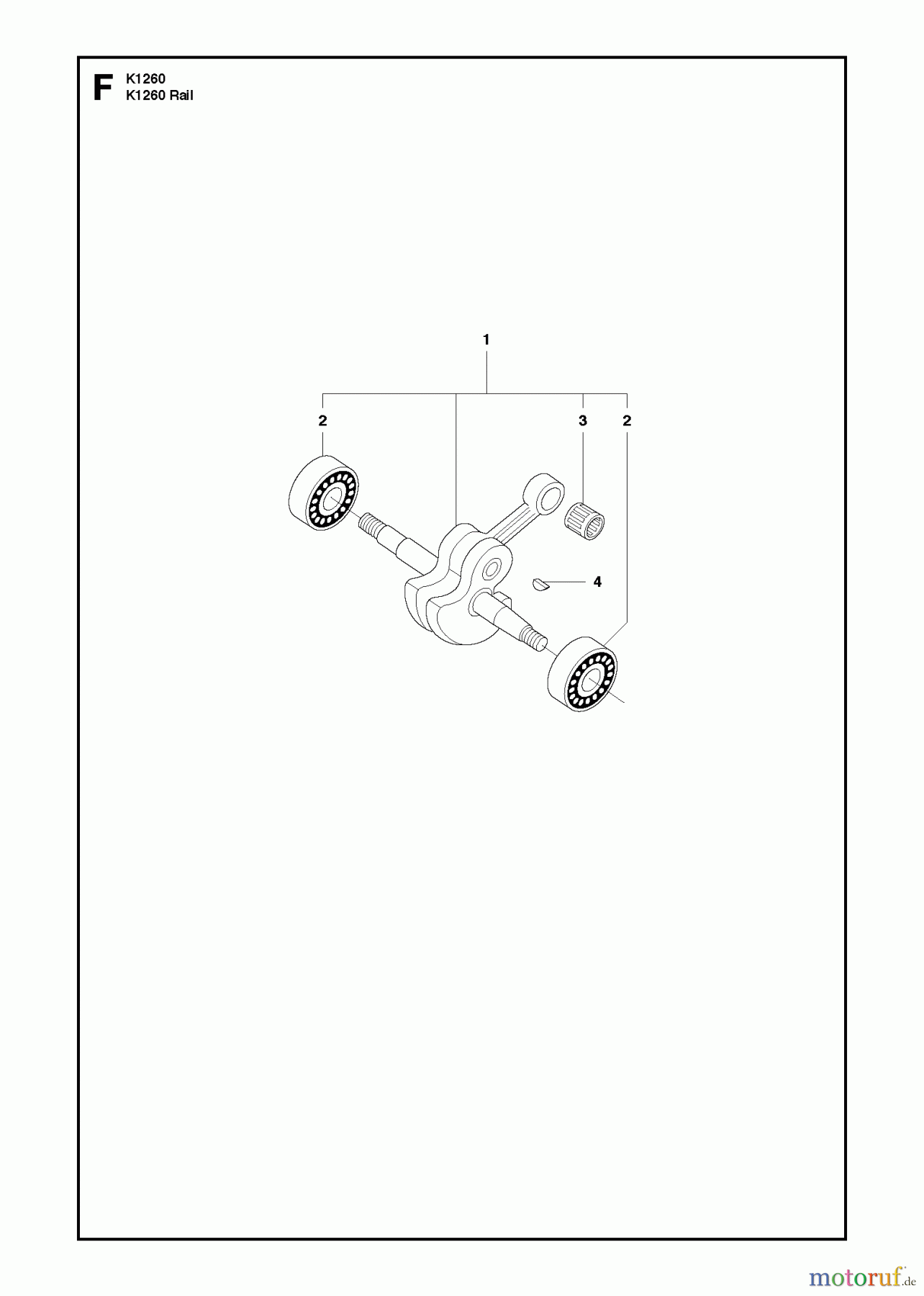  Trennschneider, Cut-Off K1260, 2010-10 CRANKSHAFT