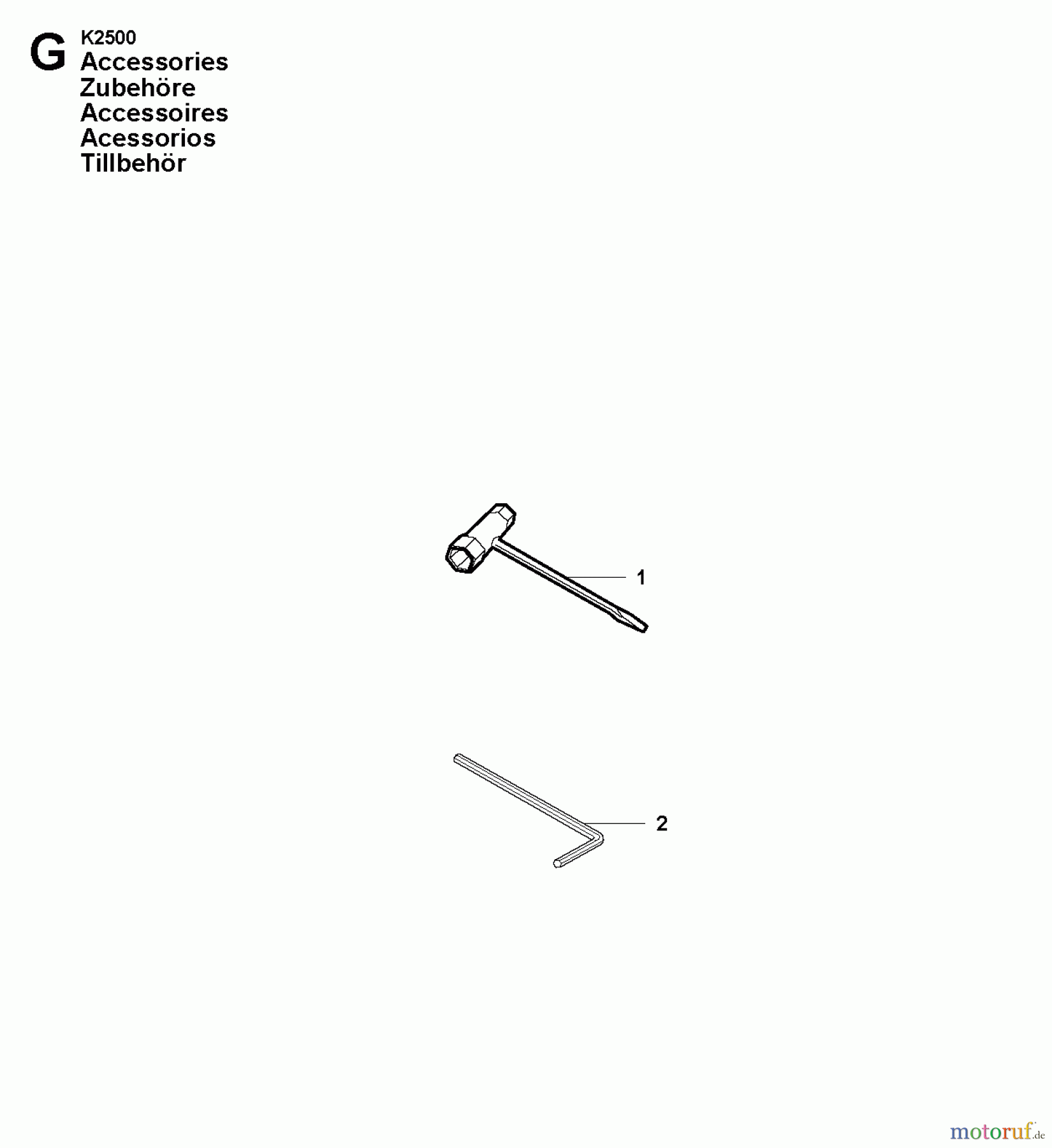 Trennschneider, Cut-Off K2500, 2009-02 TOOLS