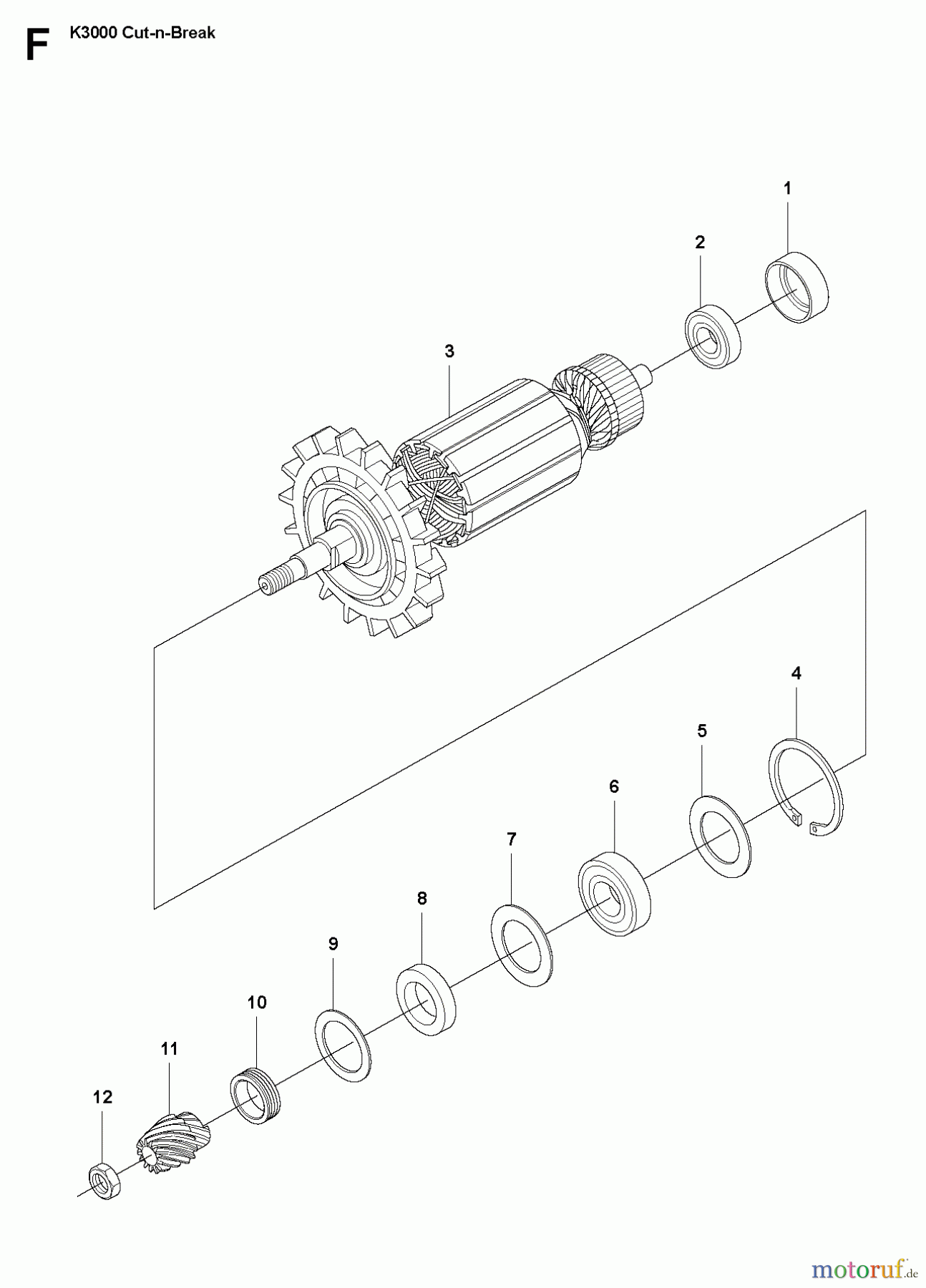  Trennschneider, Cut-Off K3000 Cut-n-Break, 2008-05 ARMATURE