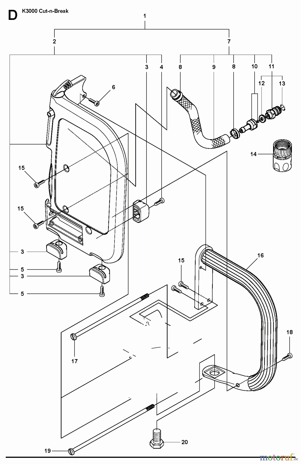  Trennschneider, Cut-Off K3000 Cut-n-Break, 2009-05 FENDER