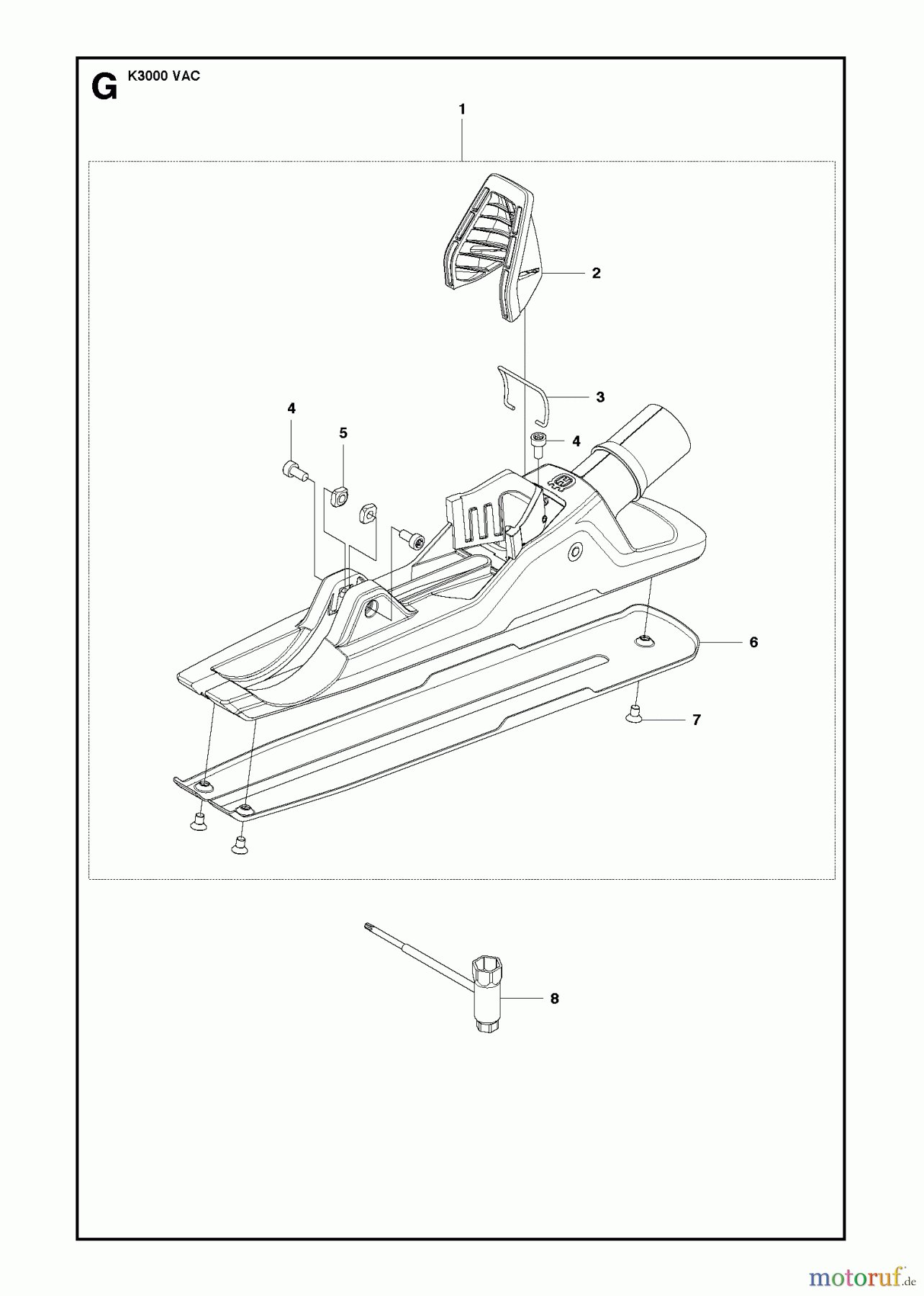  Trennschneider, Cut-Off K3000 VAC, 2011-01 VAC UNIT