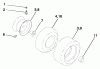 Husqvarna LTH 2042B (954571953) - Lawn Tractor (2004-01 & After) Ersatzteile Wheels & Tires
