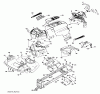 Husqvarna YT 16542T (96043002400) - Yard Tractor (2007-02 & After) Ersatzteile Chassis