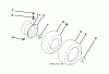 Husqvarna YTA 19K42 (96043014200) - Yard Tractor (2011-09 & After) Ersatzteile WHEELS TIRES