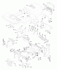 Husqvarna YTH 150 (954140007D) - Yard Tractor (1998-02 & After) Ersatzteile Chassis And Enclosures