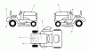 Husqvarna YTH 150 (954140007J) - Yard Tractor (1999-03 & After) Ersatzteile Decals