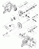 Husqvarna YTH 180 (954140010F) - Yard Tractor (1998-07 to 1998-07) Ersatzteile Hydro Gear Transaxle