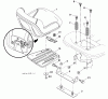 Husqvarna YTH 20K46 (96043003303) - Yard Tractor (2008-12 & After) Ersatzteile Seat Assembly