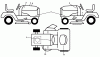 Husqvarna YTH 23V42LS (96043008800) - Yard Tractor (2009-12 & After) Ersatzteile Decals