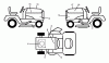 Husqvarna YTH 23V48 (96043012503) - Yard Tractor (2012-09 & After) Ersatzteile DECALS