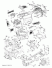 Husqvarna YTH 24V54XLS (96043011400) - Yard Tractor (2010-11 & After) Ersatzteile CHASSIS / FRAME