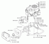 Husqvarna Rider 155 - Rear-Engine Rider (2006-01 & After) Listas de piezas de repuesto y dibujos Engine