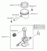 Husqvarna 165 BT - Backpack Blower (2001-06 & After) Ersatzteile Piston / Crankshaft