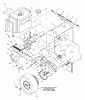 Husqvarna W 3613A (968999108) - Wide-Area Walk-Behind Mower (2001-02 & After) Listas de piezas de repuesto y dibujos Wheel Drive & Axle Assembly