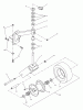 Husqvarna W 3613ETS (968999117) - Wide-Area Walk-Behind Mower (2001-09 & After) Listas de piezas de repuesto y dibujos Front Caster Assembly