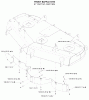 Husqvarna BX 34 D (968999316) - Zero-Turn Mower (2009-07 & After) Listas de piezas de repuesto y dibujos Accessories Front Baffle Kits #1