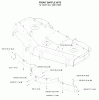 Husqvarna BX 34 D (968999316) - Zero-Turn Mower (2009-07 & After) Listas de piezas de repuesto y dibujos Accessories Front Baffle Kits #2