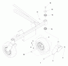 Husqvarna EZ 6124 (968999505) - KOA Zero-Turn Mower (2006-06 & After) Listas de piezas de repuesto y dibujos Caster Assembly